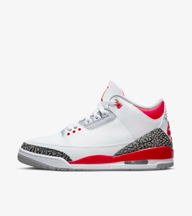 Jordan 3 Retro - Fire Red