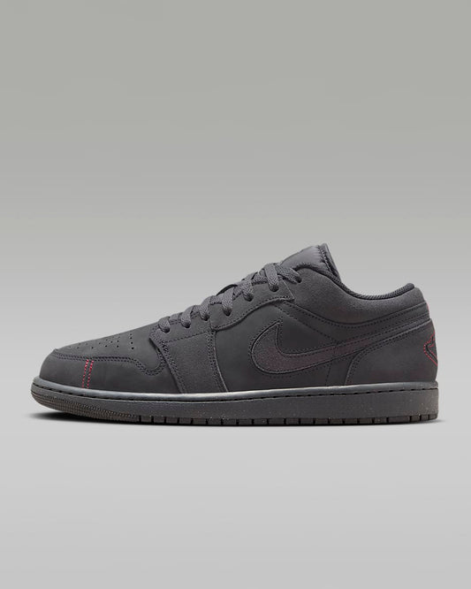 Jordan 1 Low SE Craft - Dark Smoke Grey Varsity Red